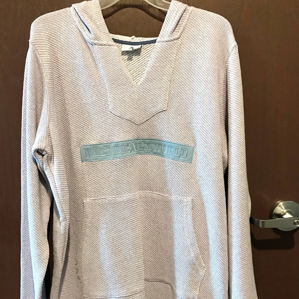 Walt Disney World Knit Baja Hoodie Blue